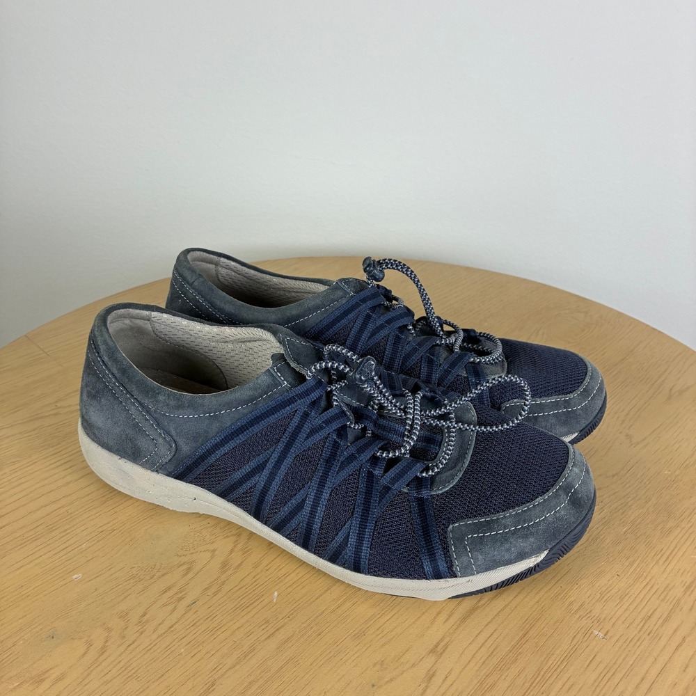 Dansko‎ Honor Suede Mesh Bungee Shoes Women's EU 41 US 10.5 Comfort Support